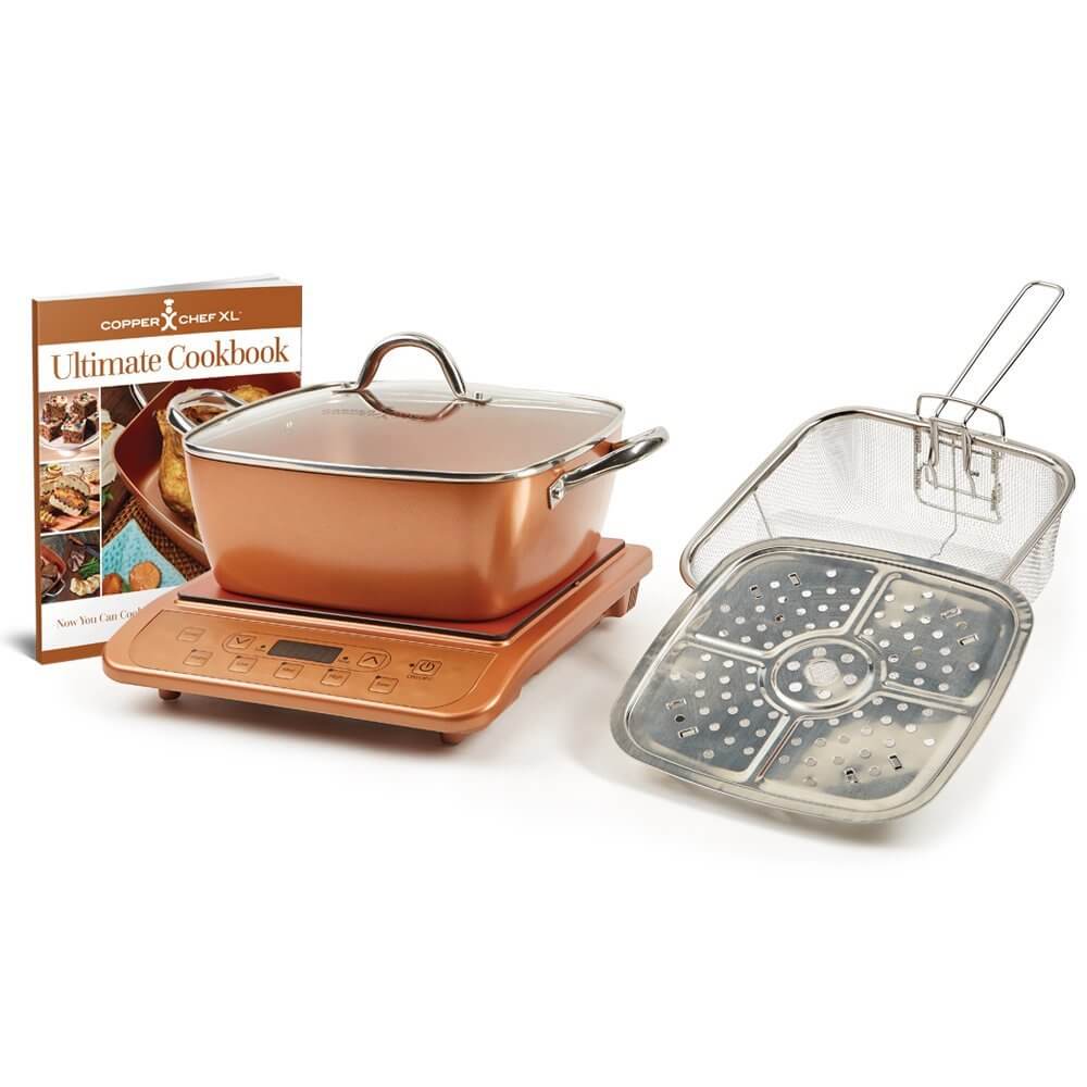 Copper Chef Induction Cooktop Pans