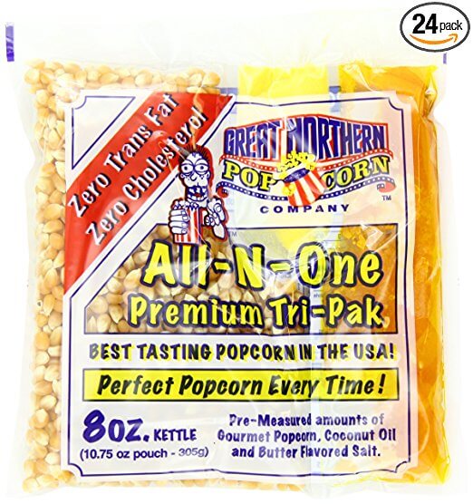 Great Northern Popcorn Premium 24 Pk- 8 Ounce Popcorn Portion