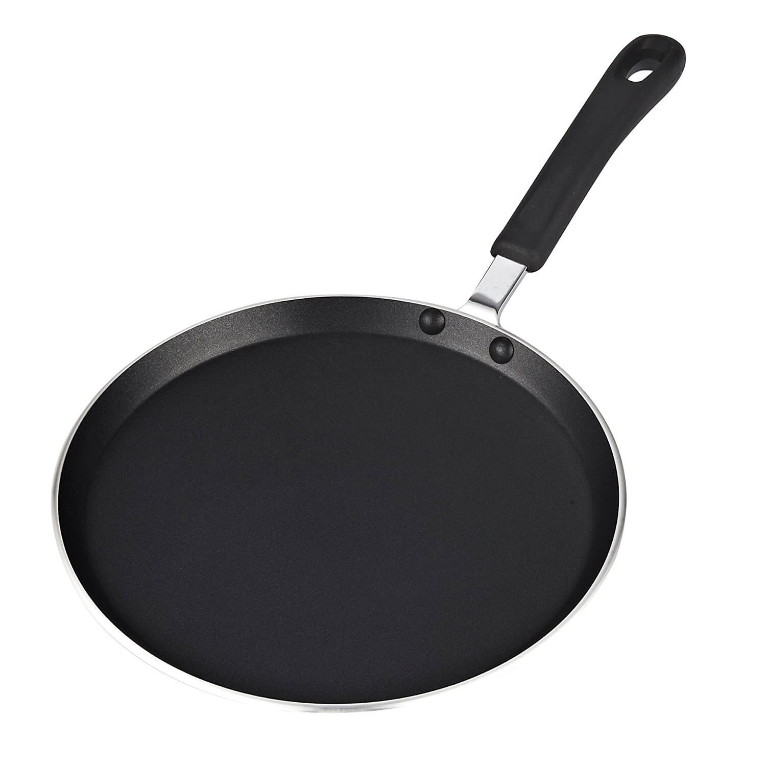 Cook N Home 10.25-Inch Nonstick Heavy Gauge Crepe Pancake Pan Griddle
