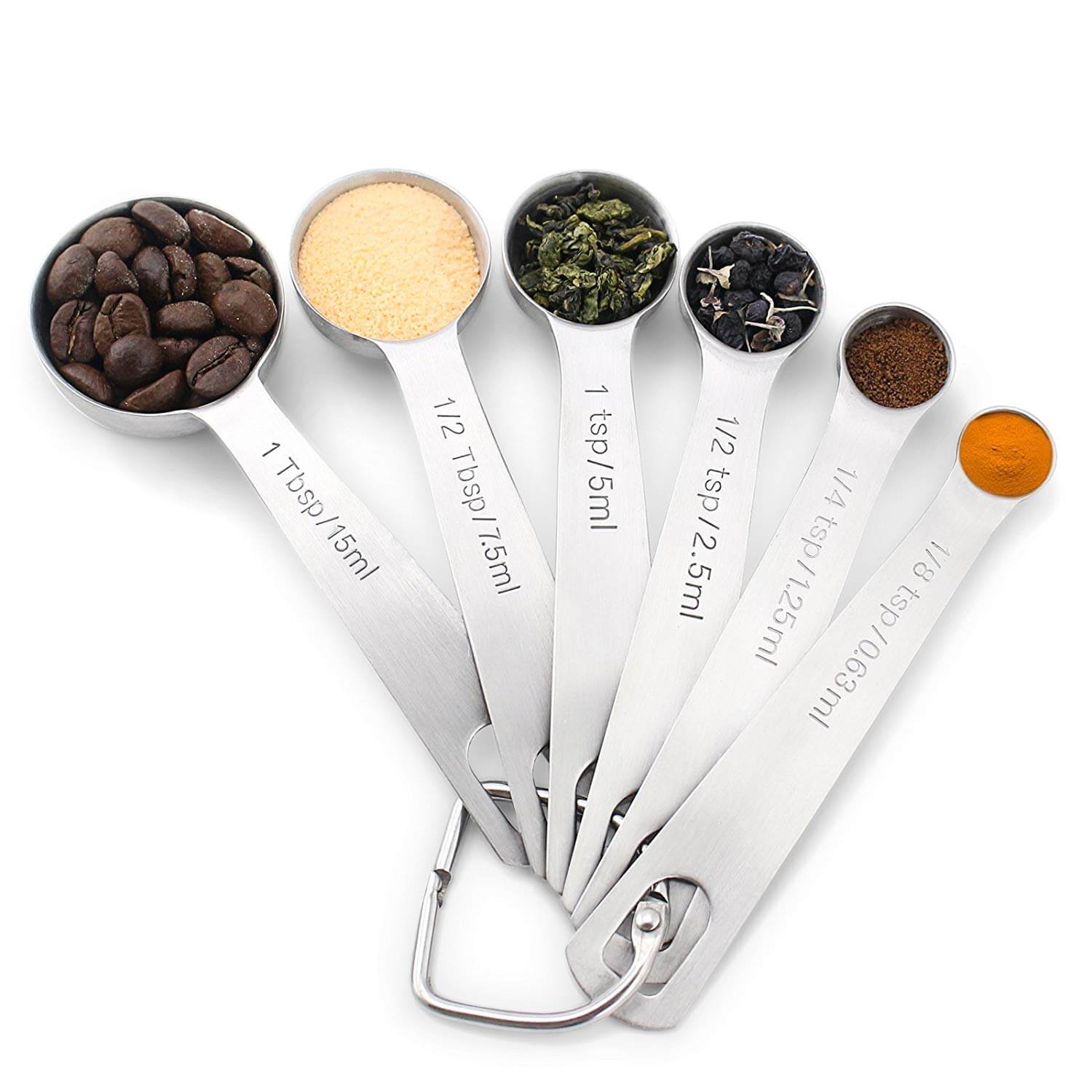 1Easylife 18 8 Stainless Steel Measuring Spoons
