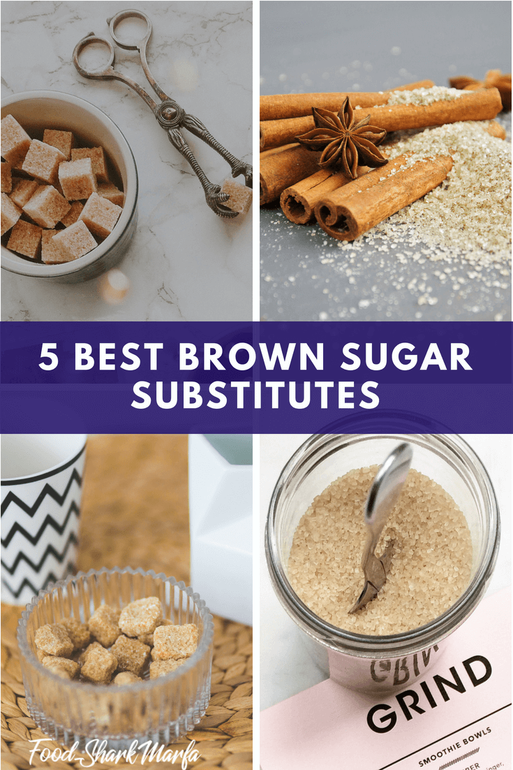 Best Brown Sugar Substitutes pin image