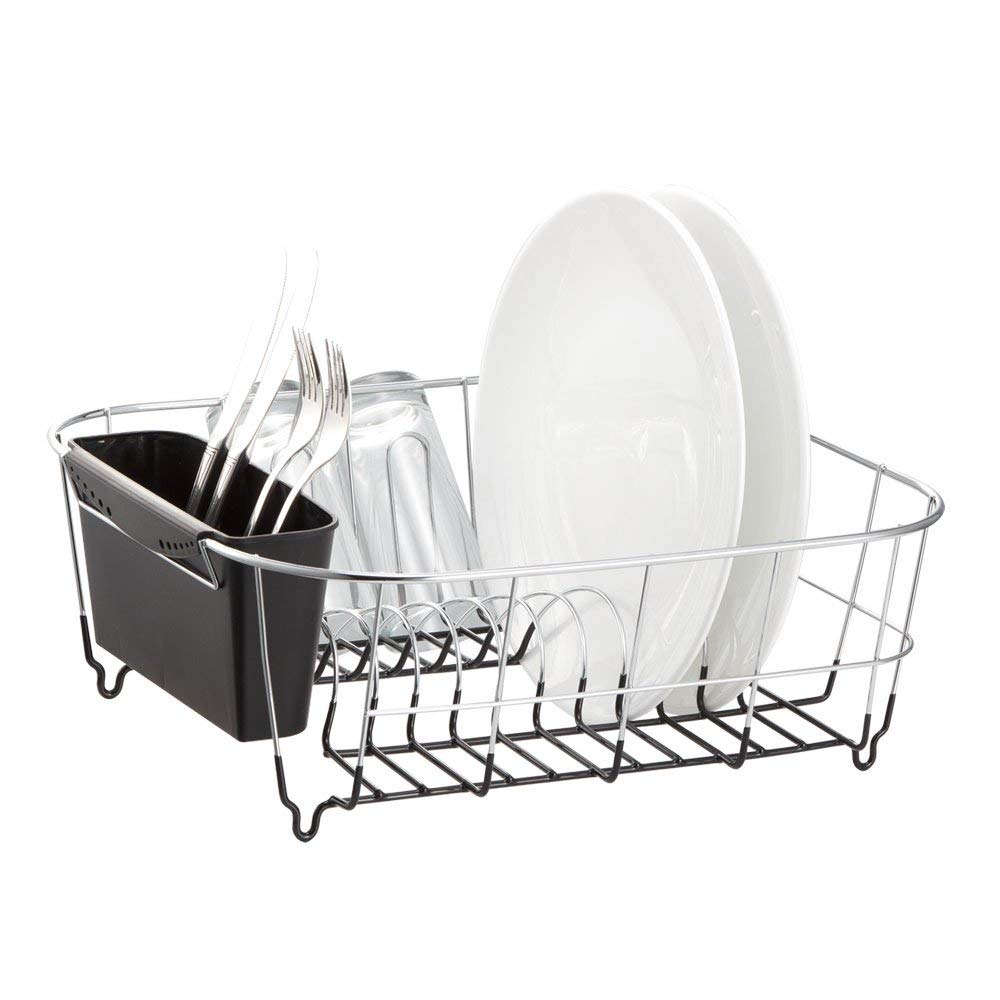 Camco - 43512 - Mini Dish Drainer & Tray Black