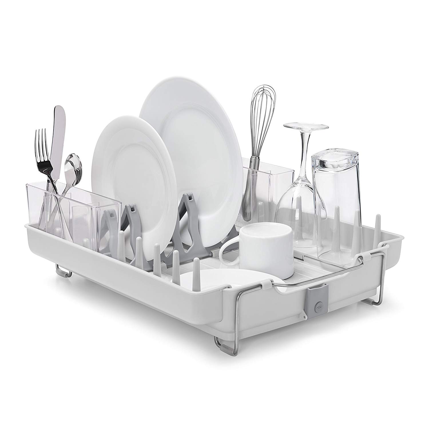 OXO Good Grips Convertible Foldaway Dish Rack