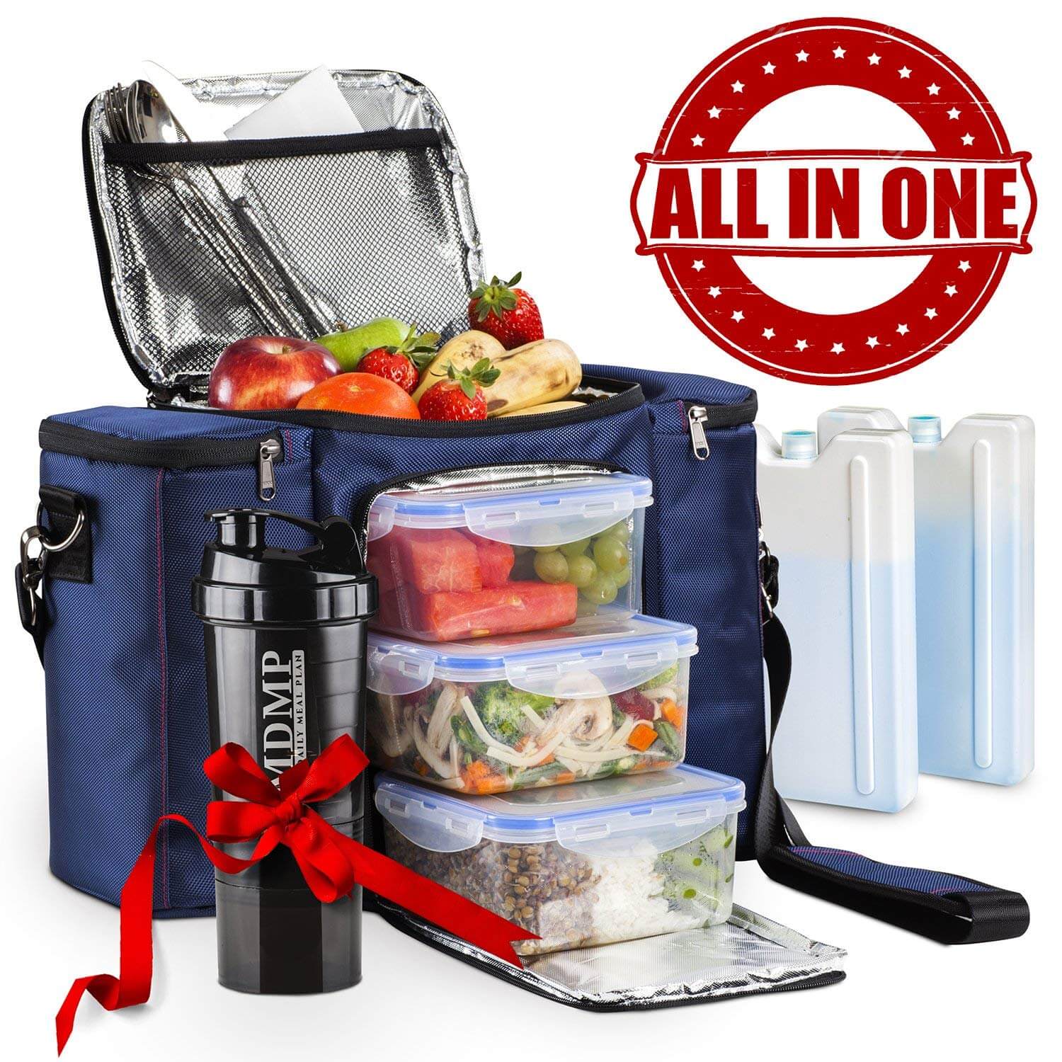 MDMP - My Daily Meal Plan Meal Prep Lunch Bag