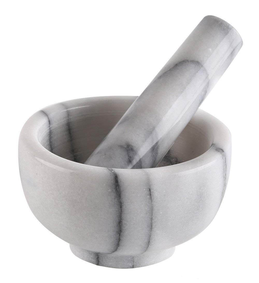Greenco Marble Mortar and Pestle