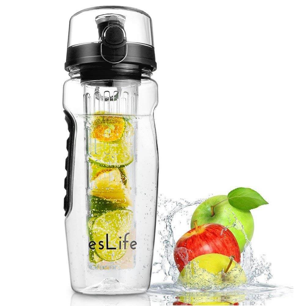 esLife Fruit Water Bottle 32 oz