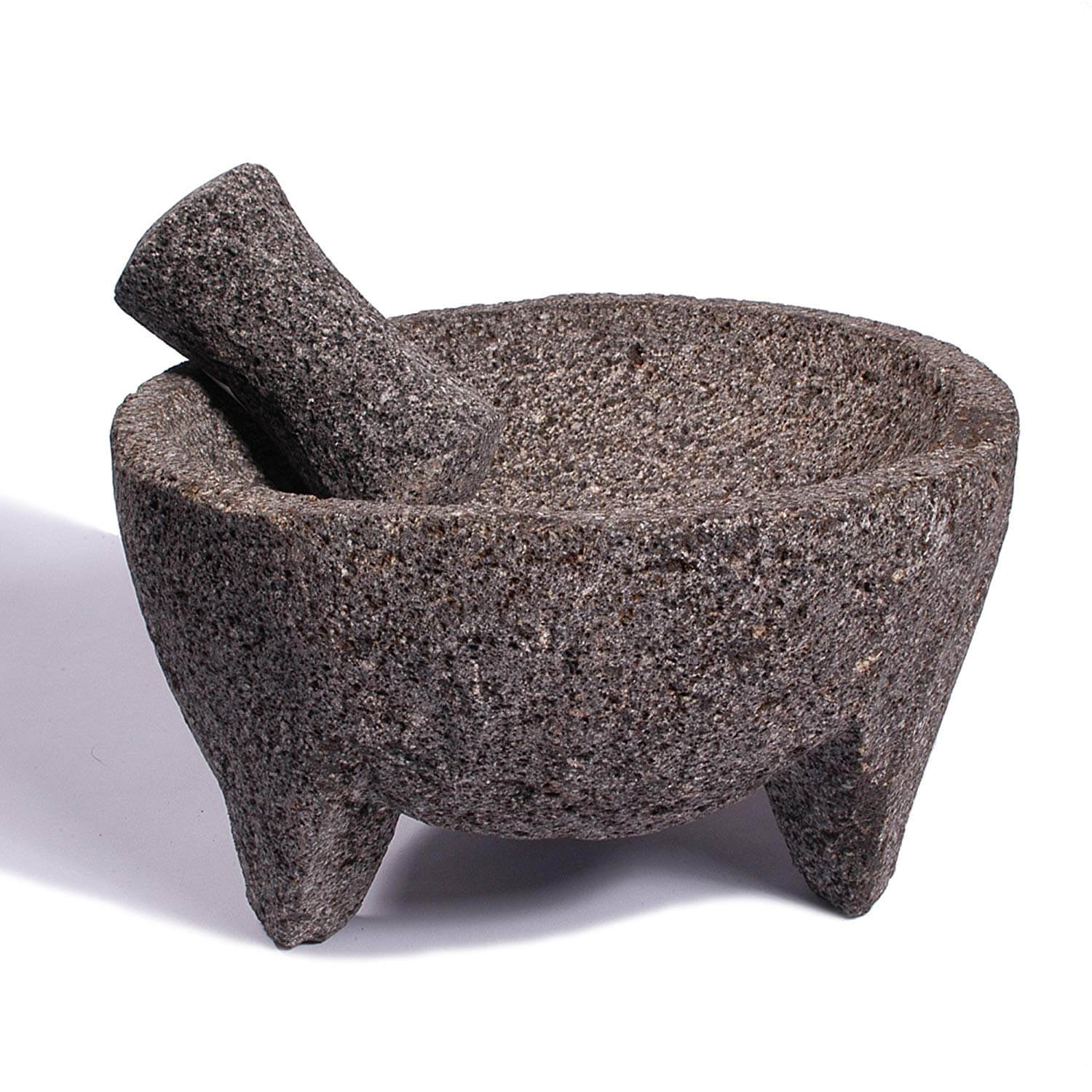 Ancient Cookware Lava Stone Molcajete