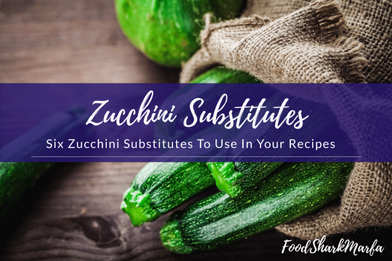 The 6 Zucchini Substitutes To Use In Your Recipes Food Shark Marfa