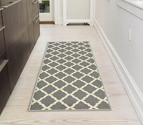 Ottomanson Contemporary Moroccan Trellis Design Area Rug