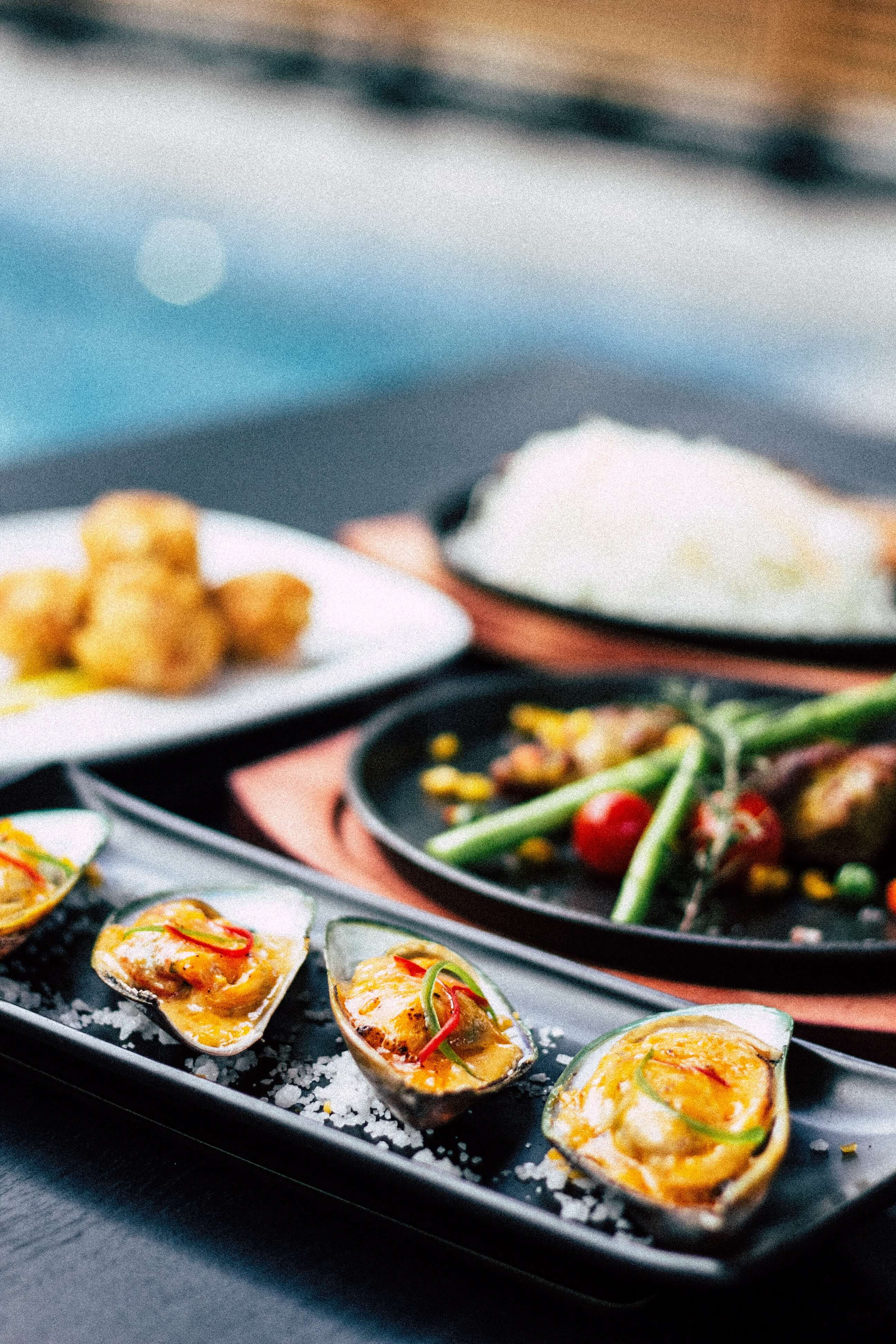 Stuffed mussels