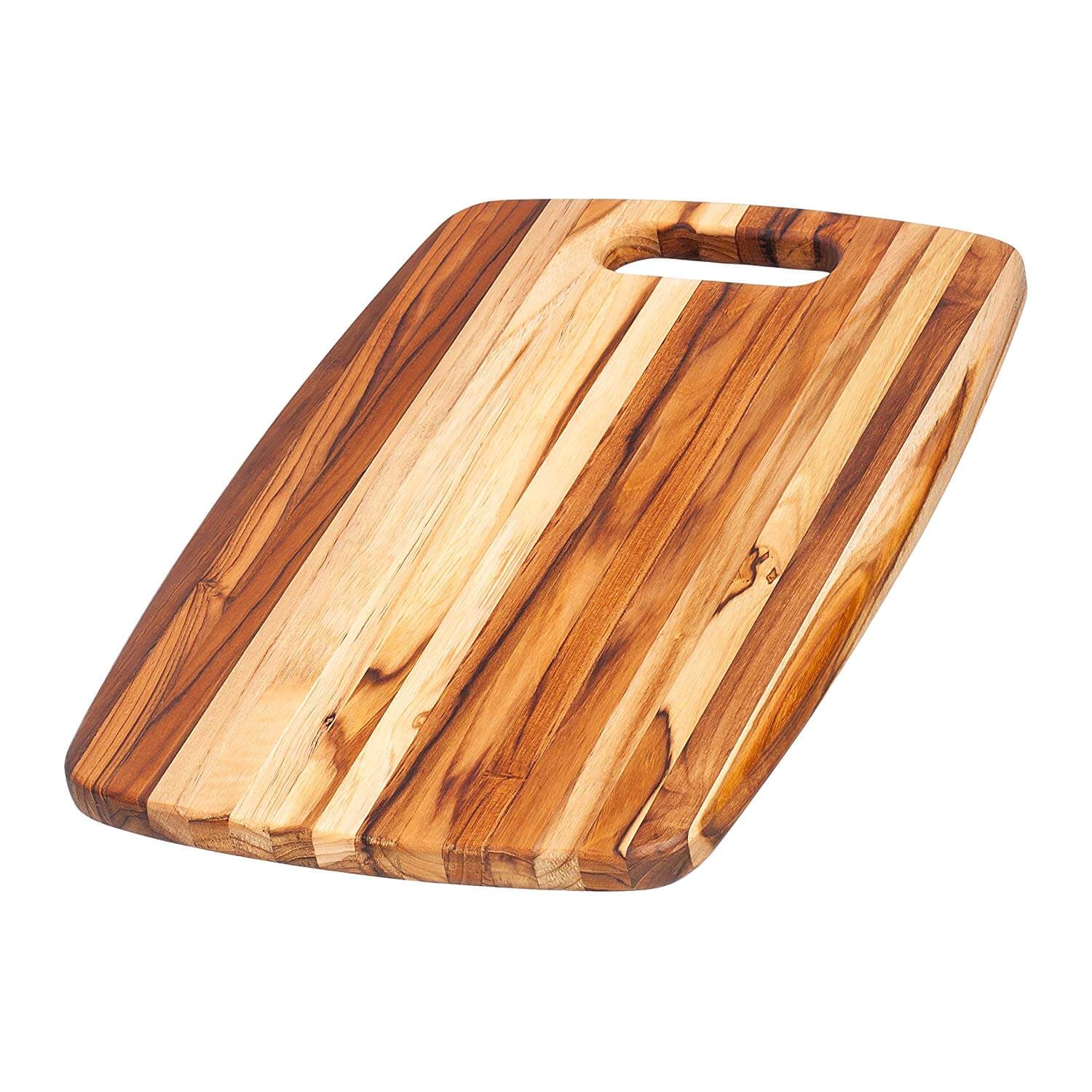 Farberware 8 In. x 10 In. Curved Wood Cutting Board - Millwood