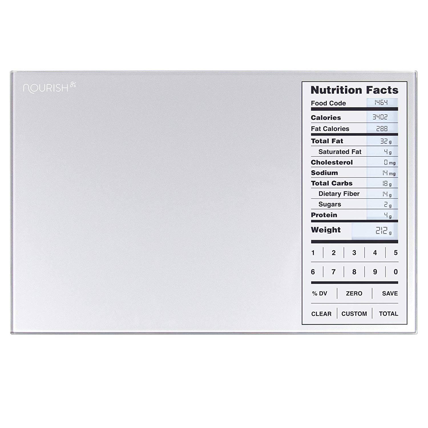 Greater Goods Nourish Digital Kitchen Scale