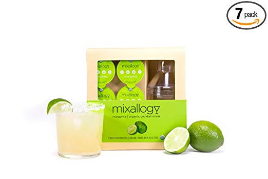 Mixallogy Margarita Mix and Mini Shaker Set