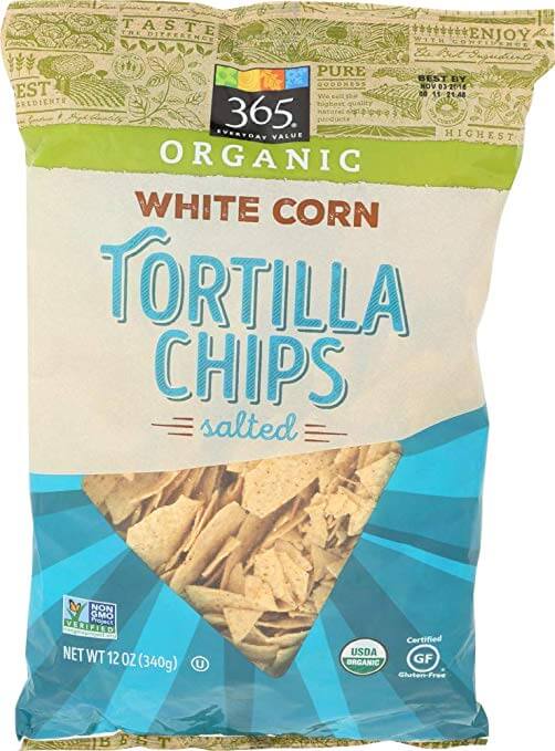 365 Everyday Value Organic White Corn Tortilla Chips