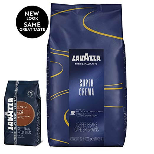 Lavazza Super Crema Medium Espresso Beans