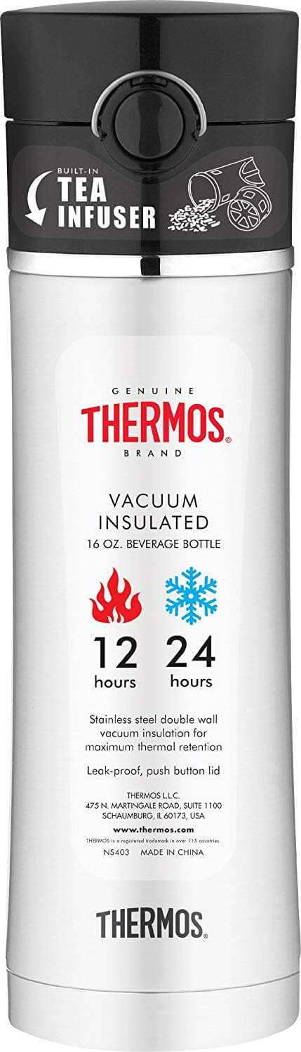Thermos 16-Ounce Drink Bottle with Tea Infuser