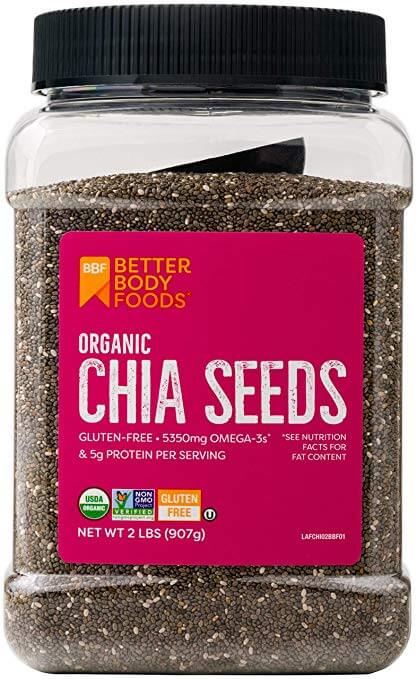 BetterBody Foods Organic Chia Seeds