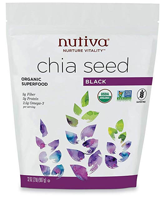 Nutiva Organic Black Chia Seeds