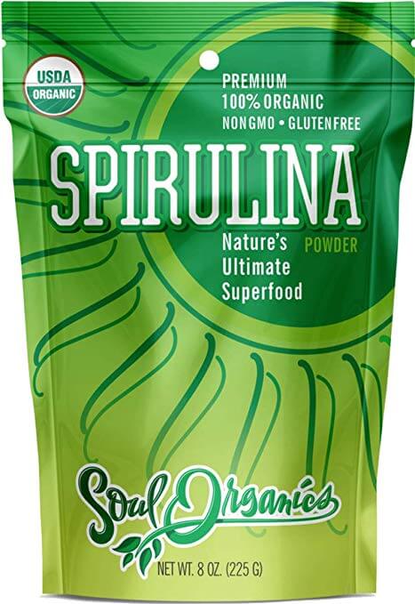Soul Organics Spirulina Powder
