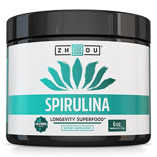 Zhou Nutrition Non-GMO Spirulina Powder