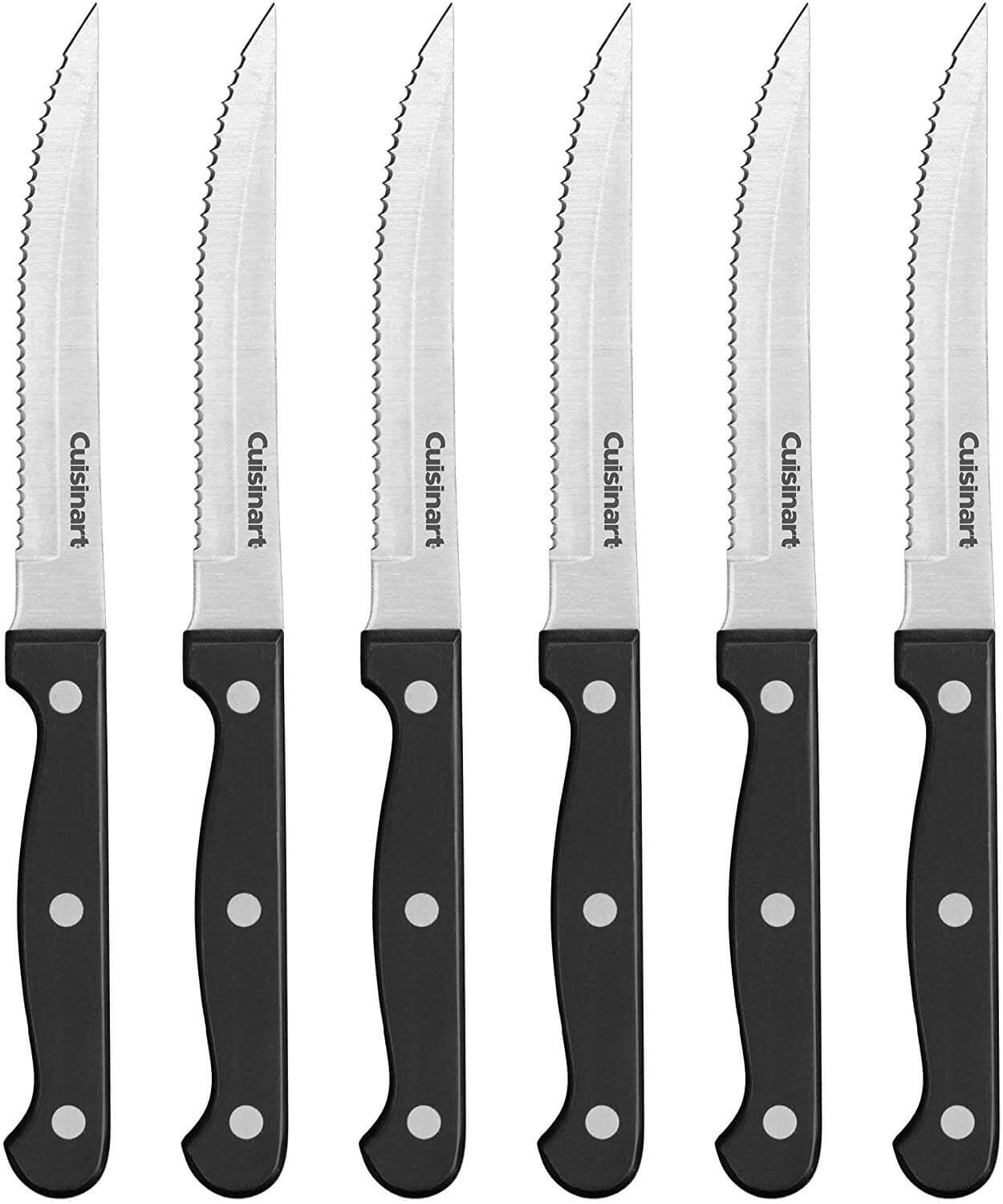 Cuisinart C77TR-6PSK Triple Rivet Collection 6-Piece Steak Knife Set