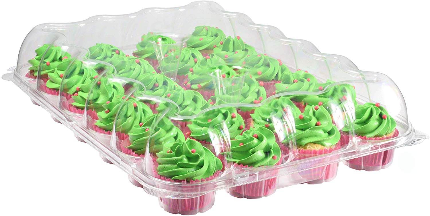 Katgely 24 Pack Cupcake Boxes