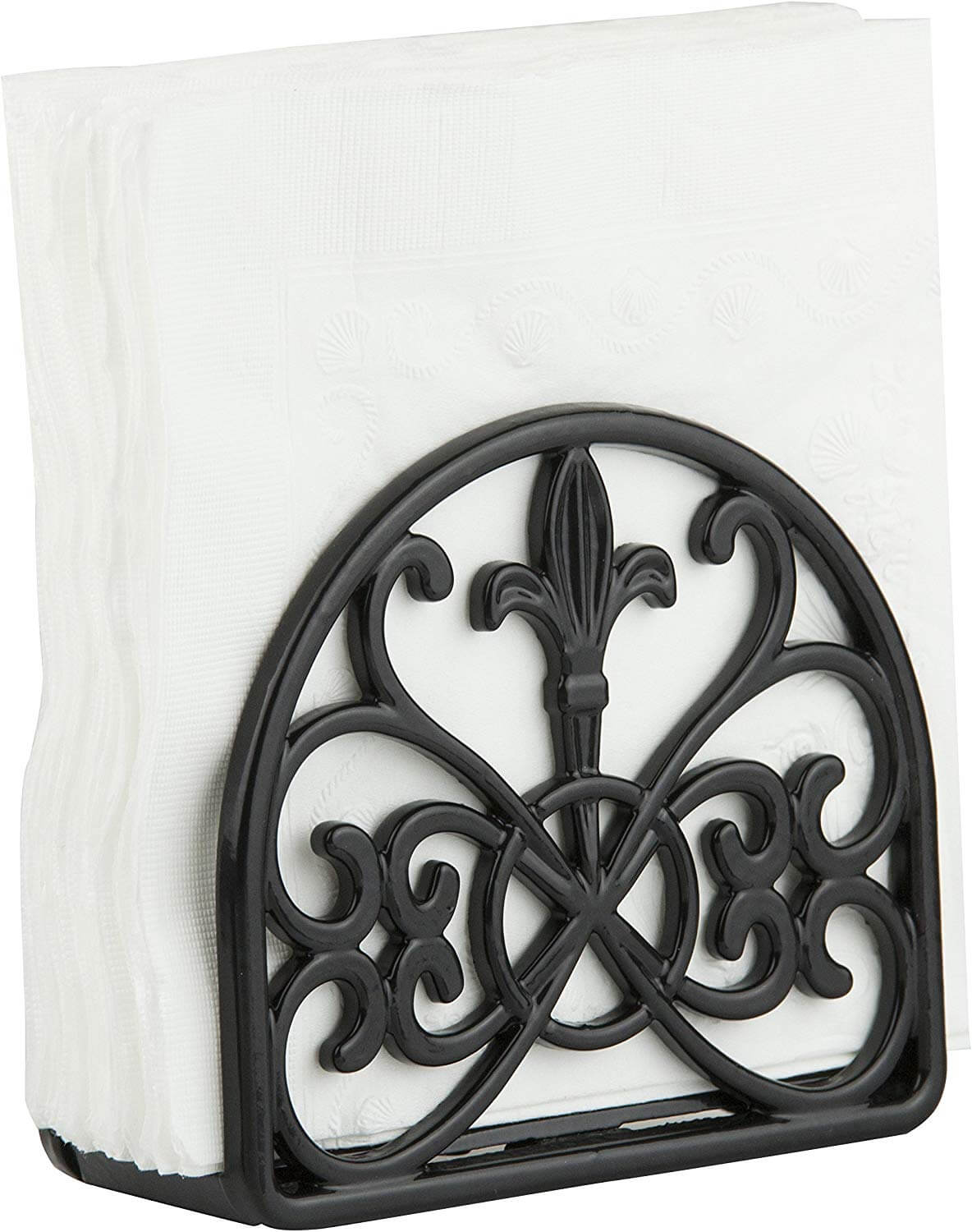 Home Basics NH44398 Cast Iron Paper Napkin Holder