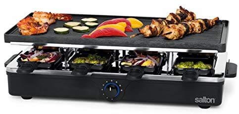 Salton PG1645 8 Person Raclette