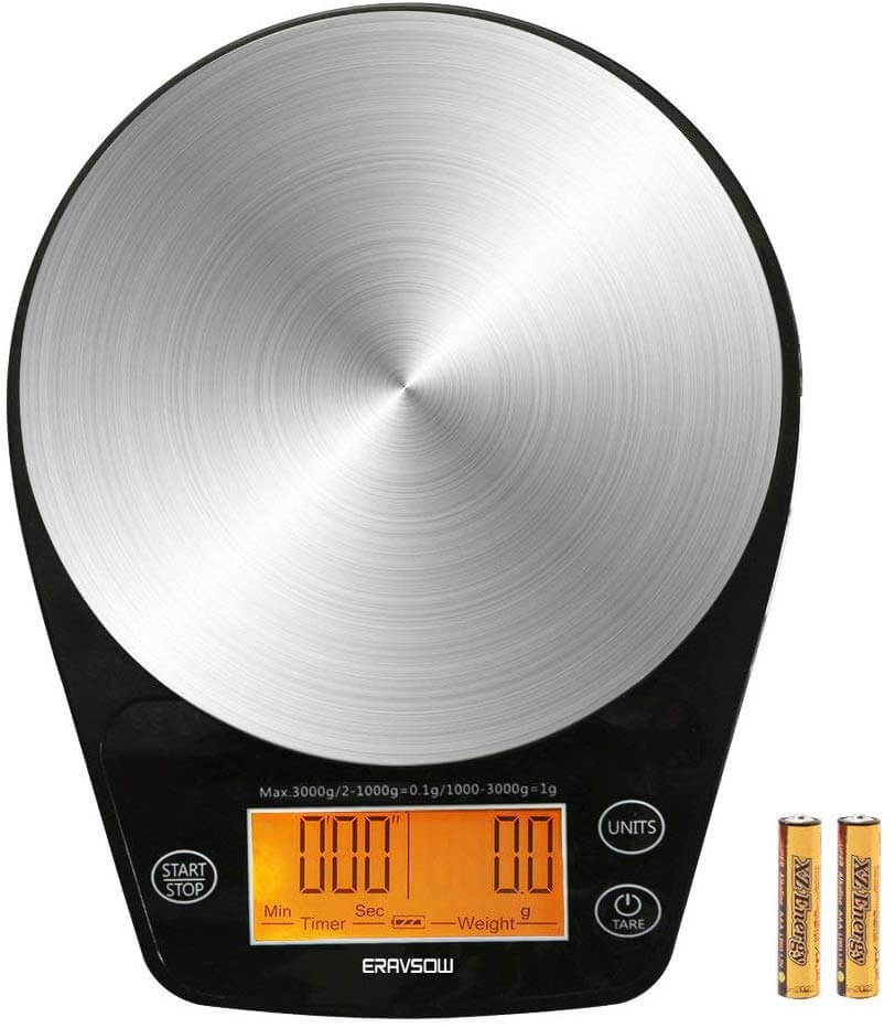 ERAVSOW Digital Hand Drip Coffee Scale