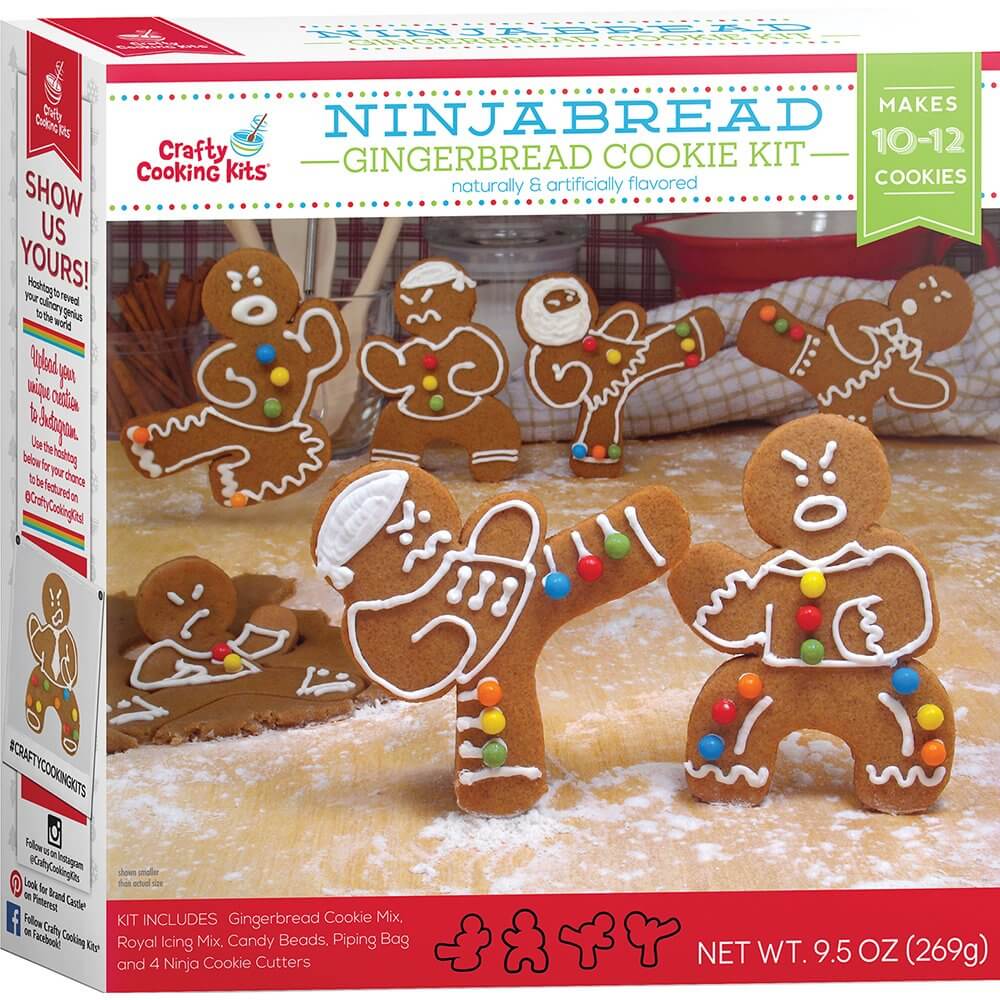 In the Mix Gingerbread Cookie Kit by BRAND CASTLE