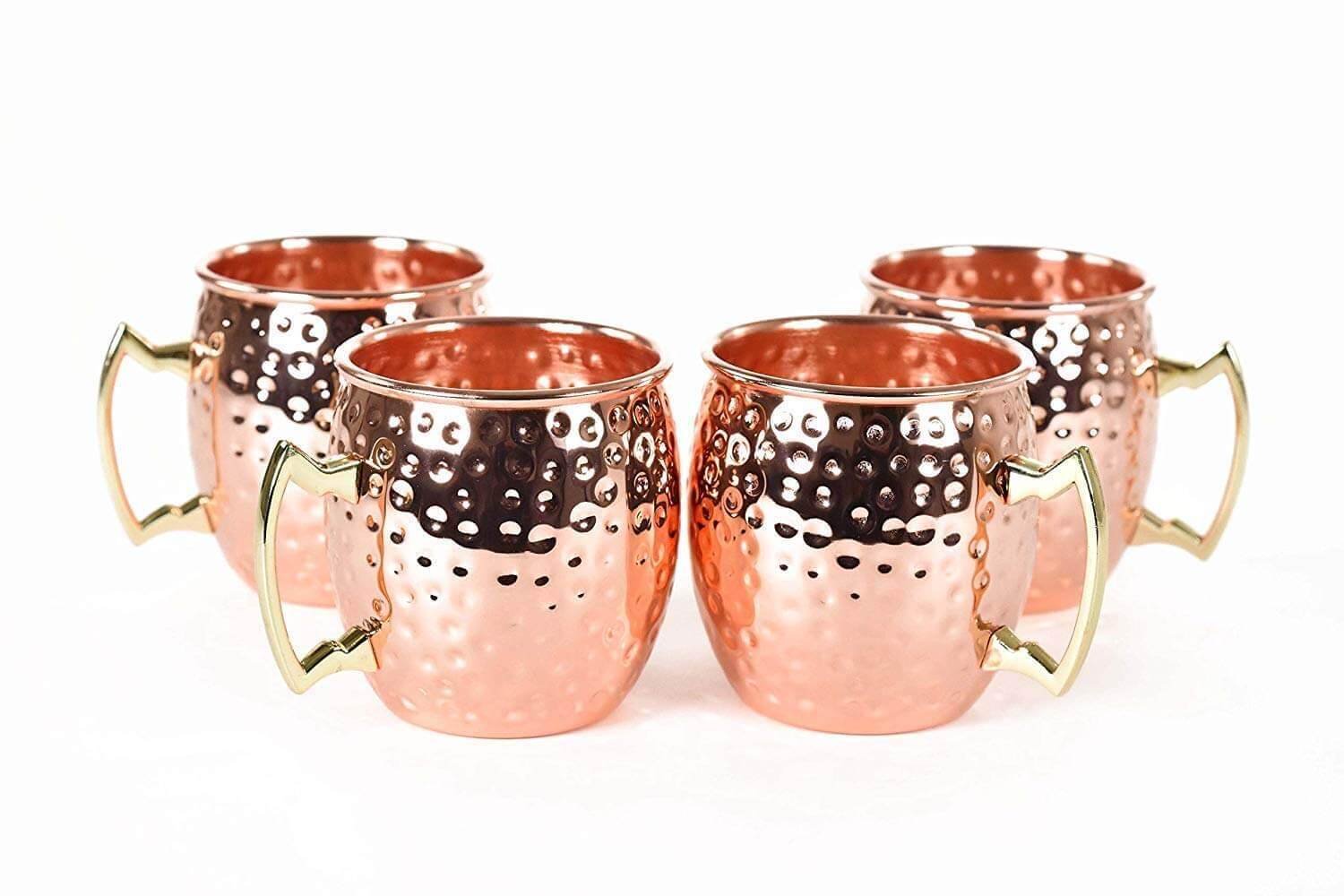 OLIA DESIGN RV Hammered Copper Moscow Mule Mug