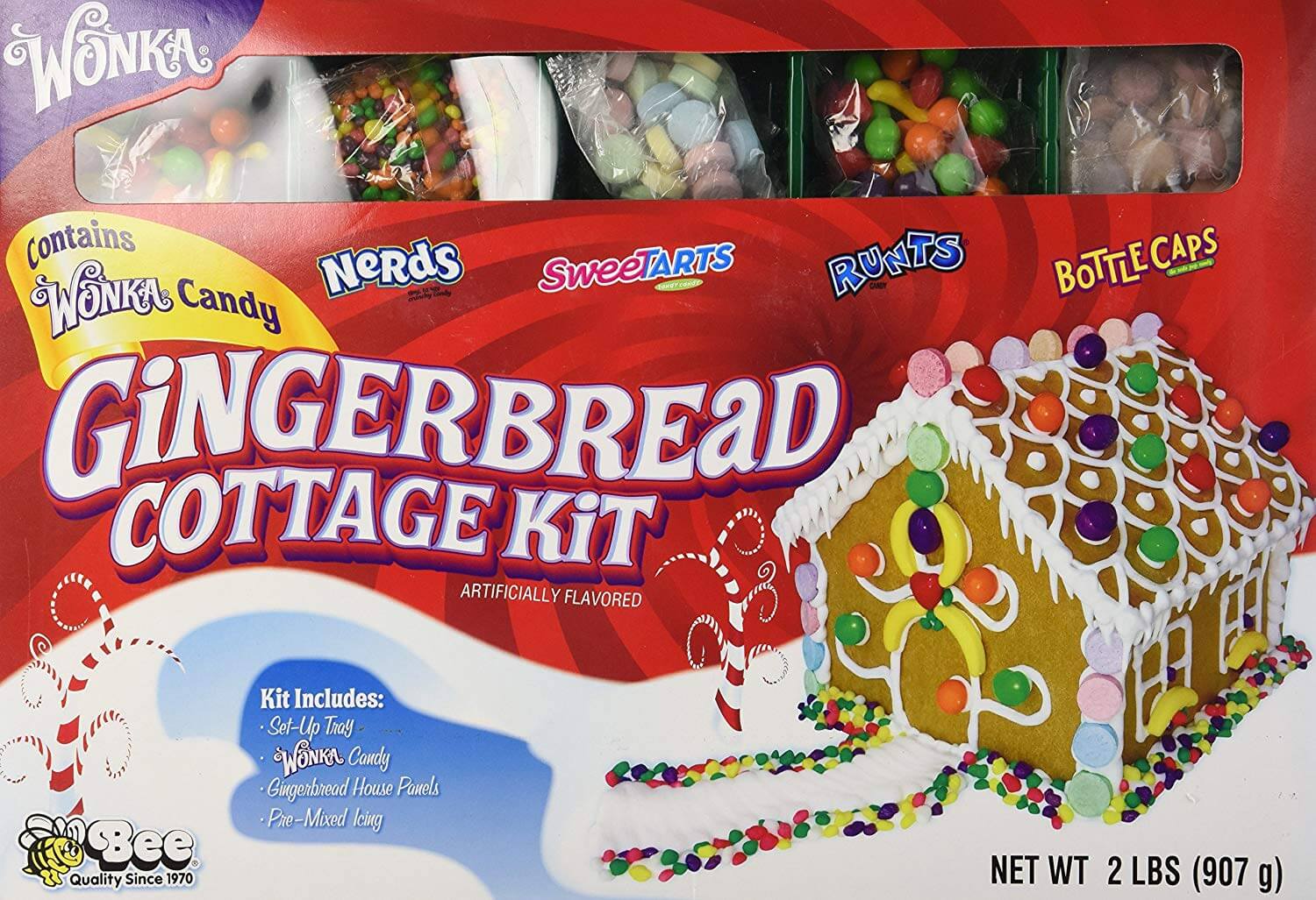 Wonka Gingerbread Cottage Candy Kit