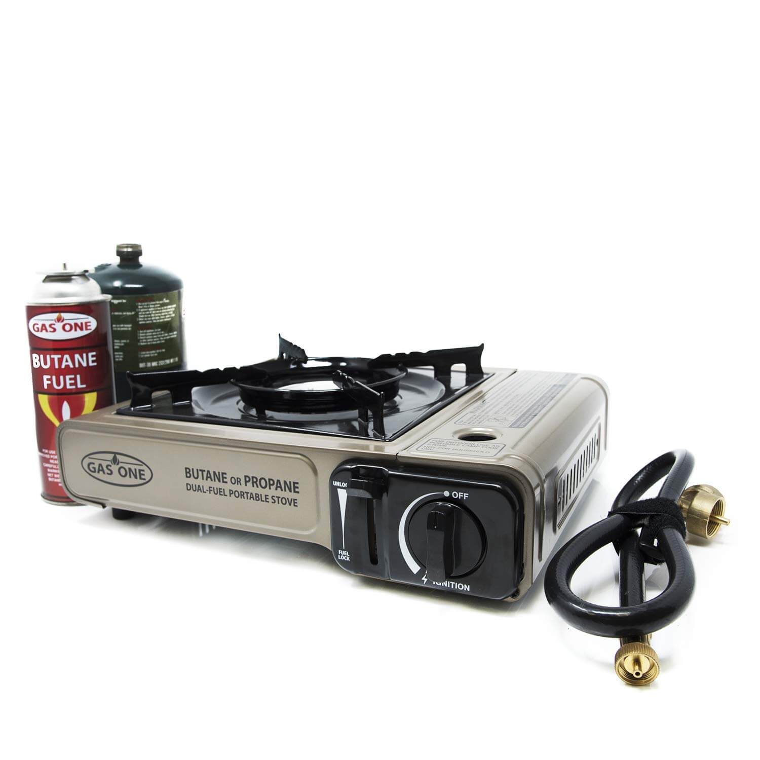 GAS ONE Dual Fuel Portable Camping Stove