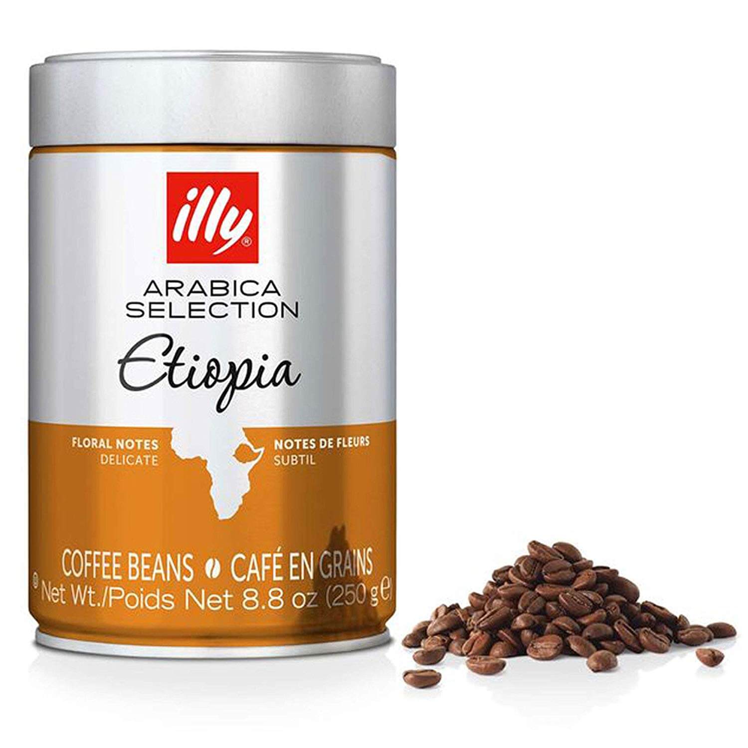 Illy Coffee Whole Bean Arabica Ethiopia