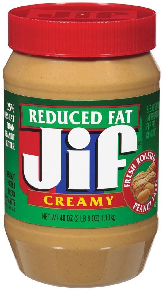 Jif Reduced Fat Creamy Peanut Butter