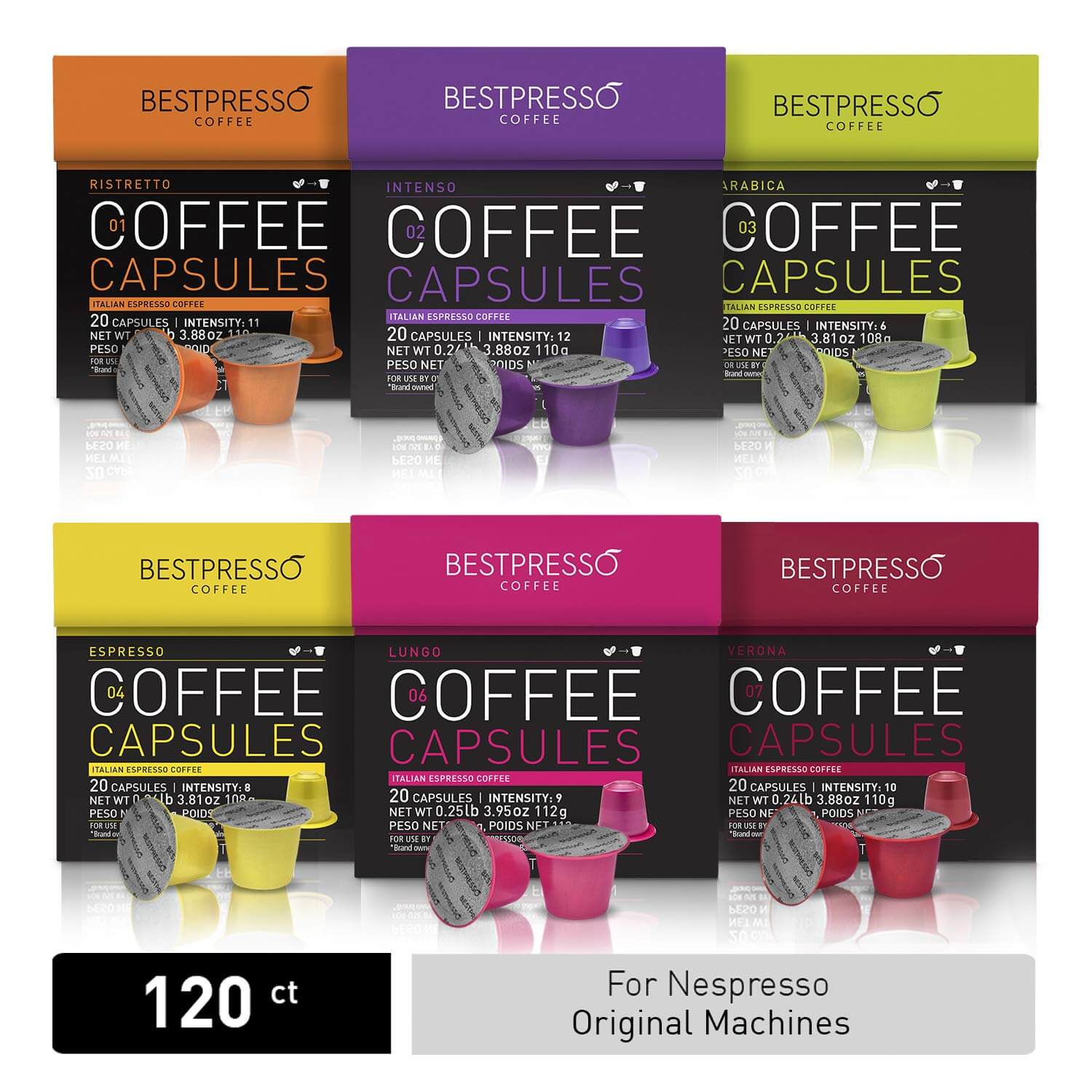 Bestpresso Nespresso Compatible Capsules