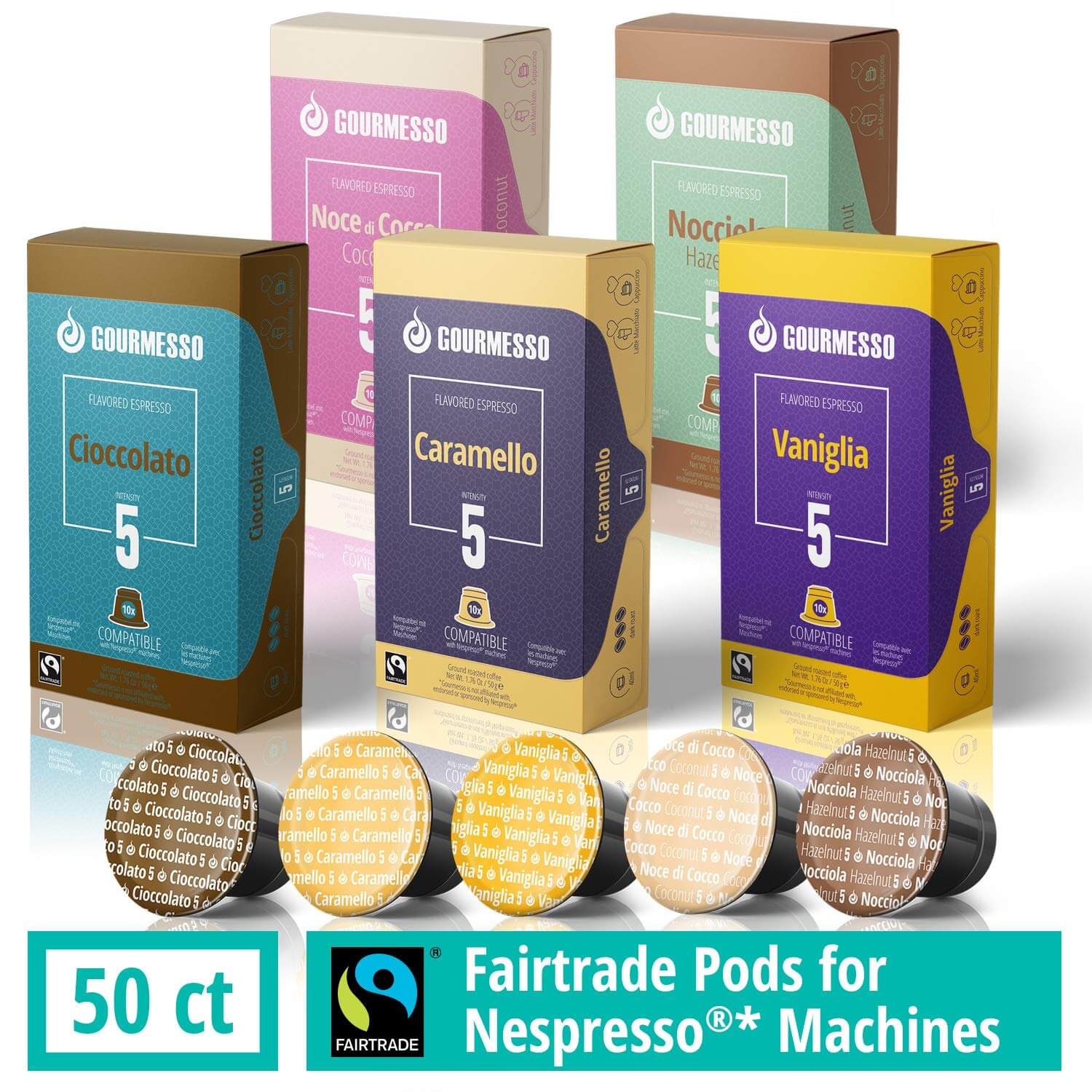 Gourmesso Nespresso Compatible Capsules