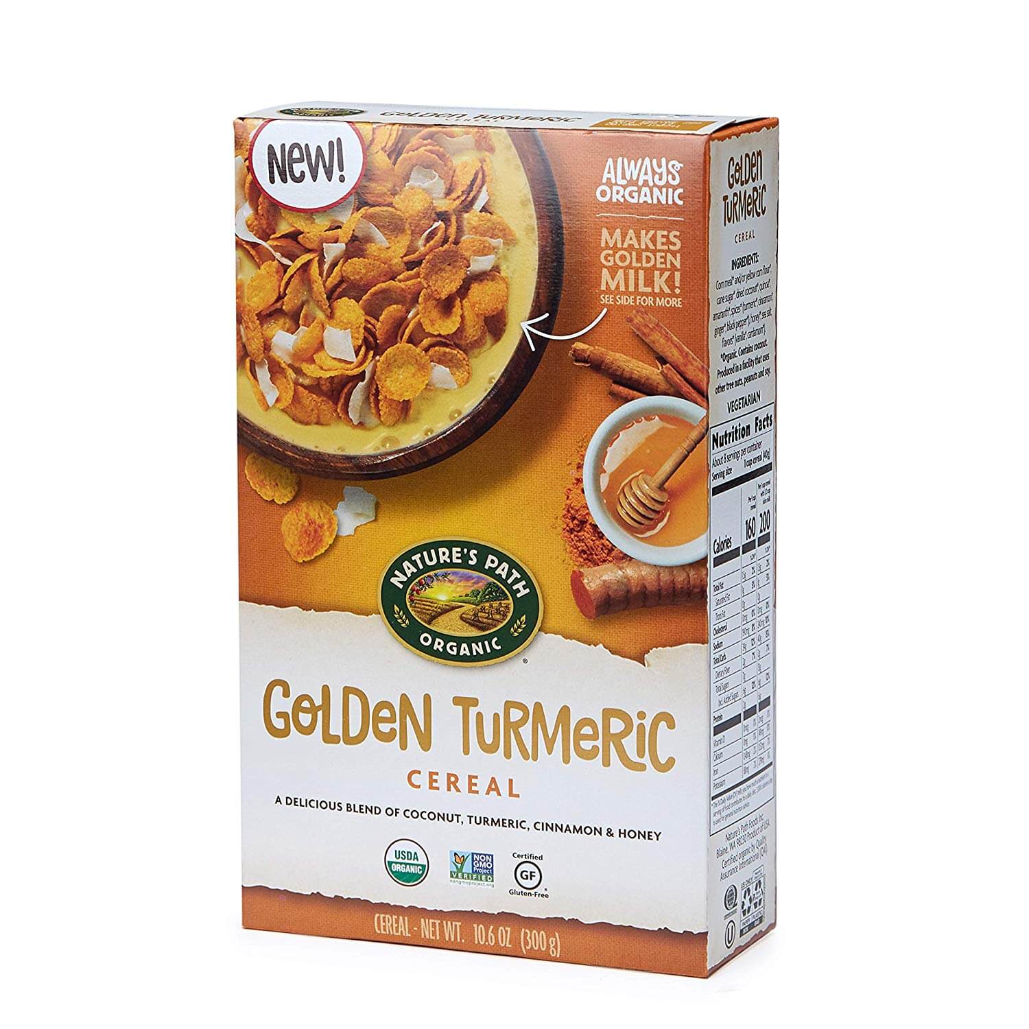 Nature’s Path Golden Turmeric Cereal