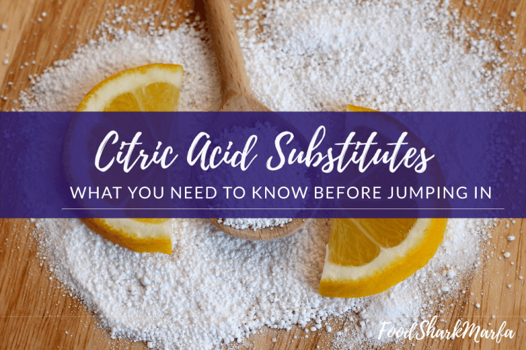 The 4 Best Citric Acid Substitutes Food Shark Marfa