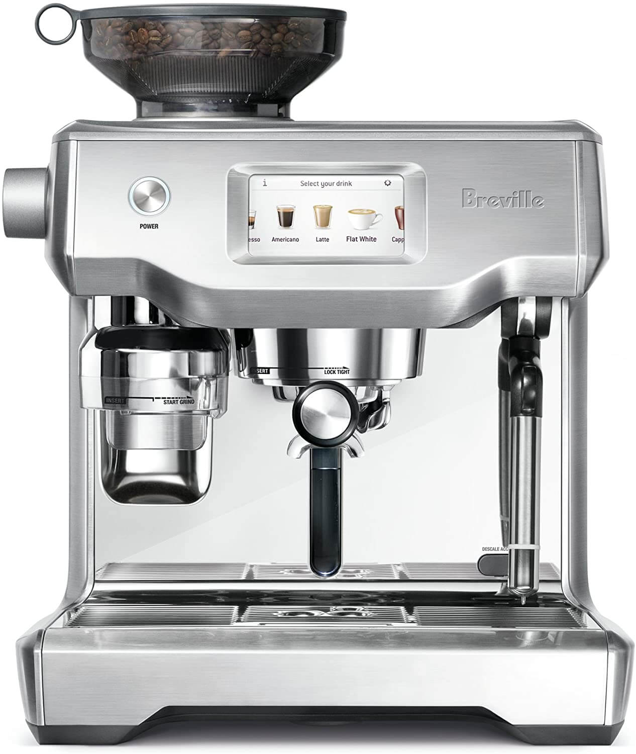 Breville BES990BSSUSC Fully Automatic Espresso Machine