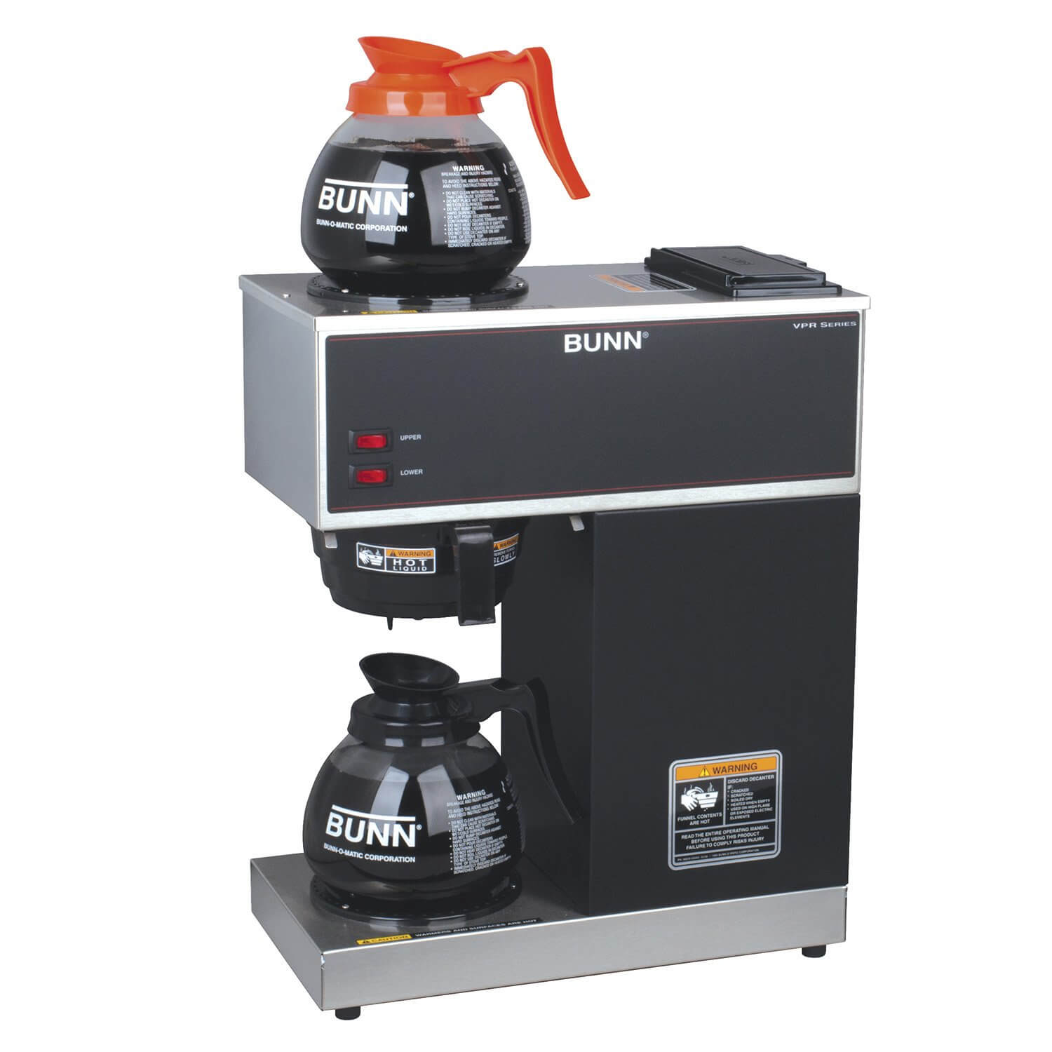 Bunn 33200.0015 VPR-2GD 12-Cup Pour-Over Commercial Coffee Brewer