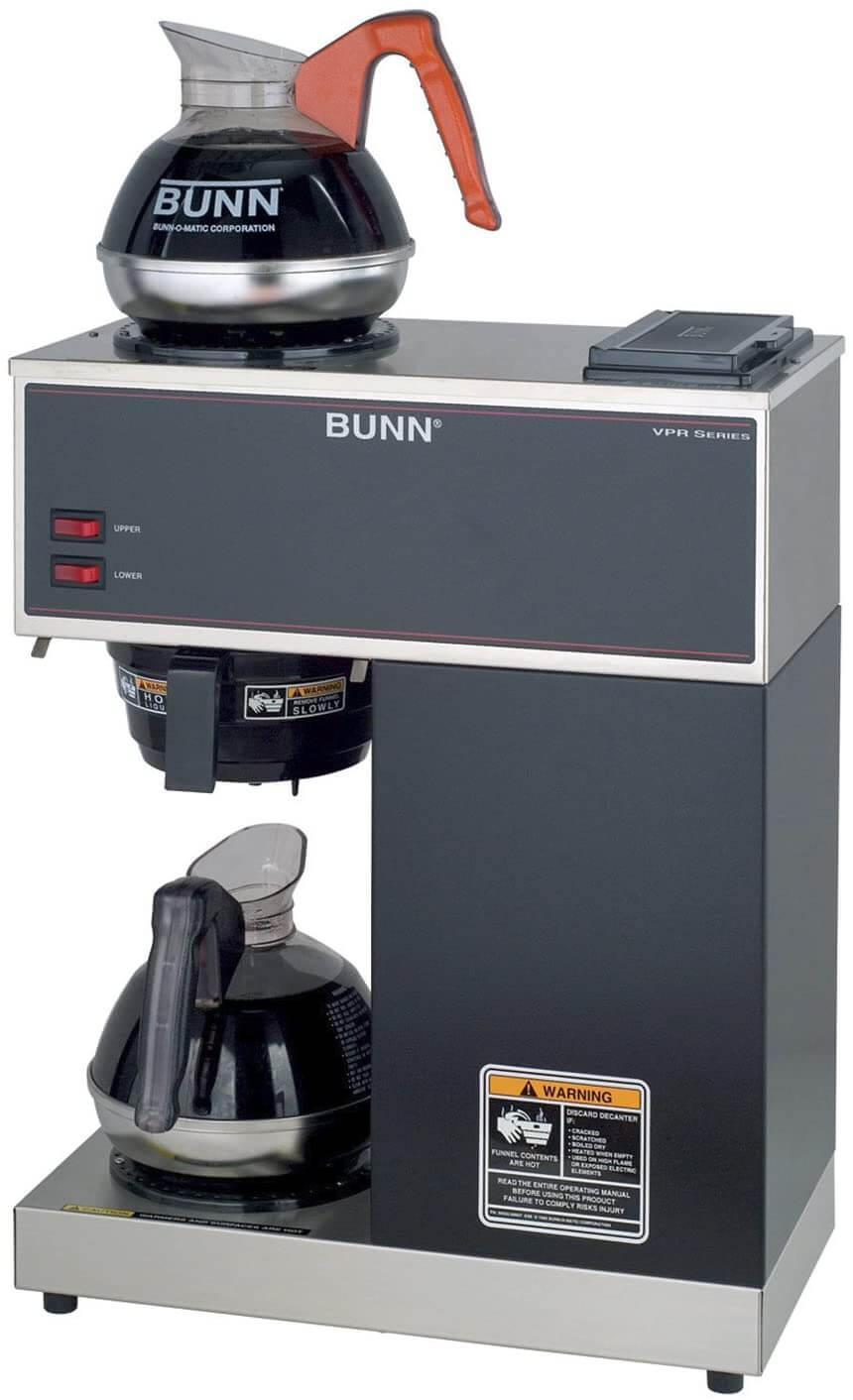 Bunn VPR-2EP 12-Cup Pour-Over Commercial Coffee Brewer