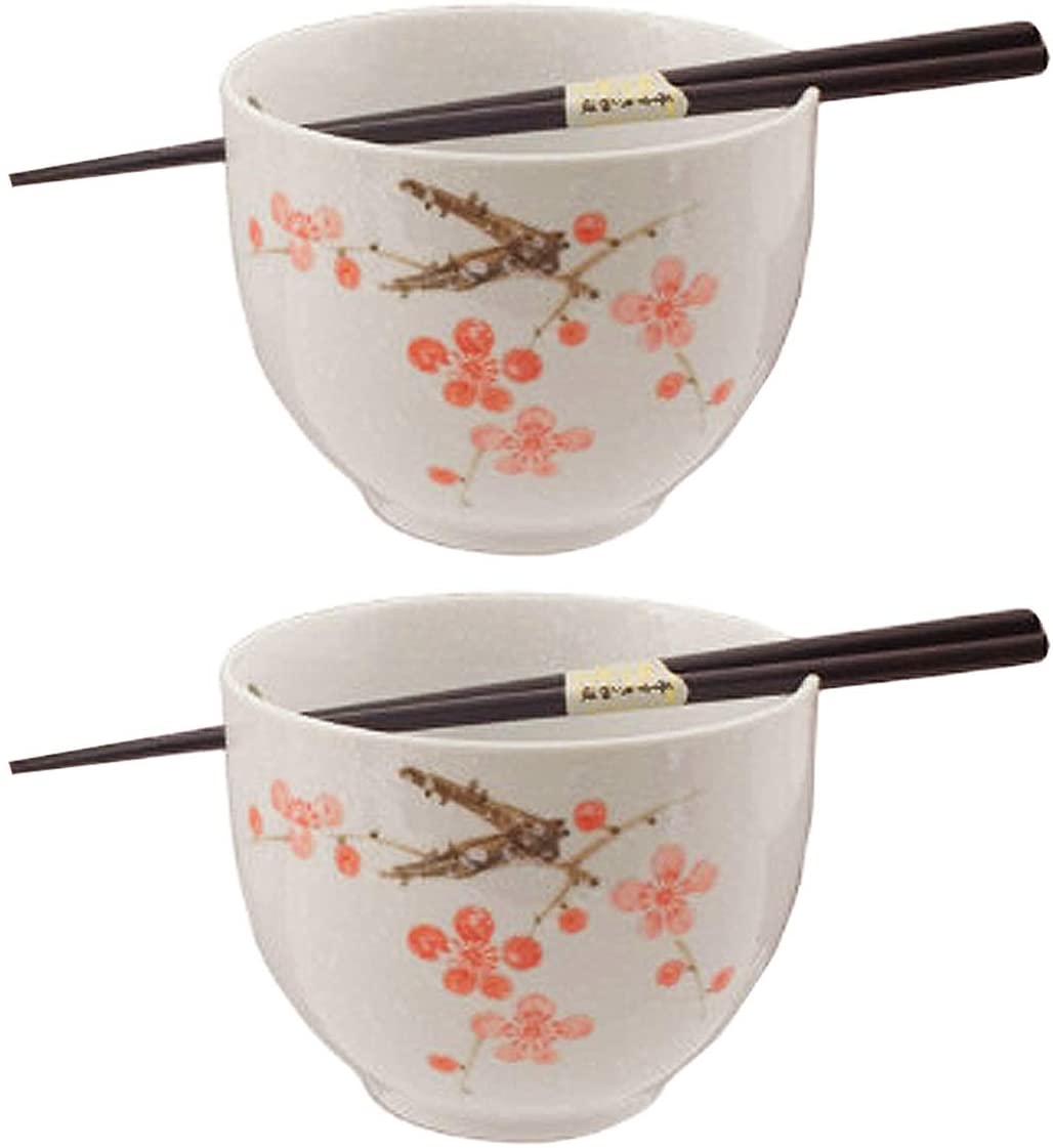 Happy Sales HSBS-CBWP2 Ramen Noodle Bowls