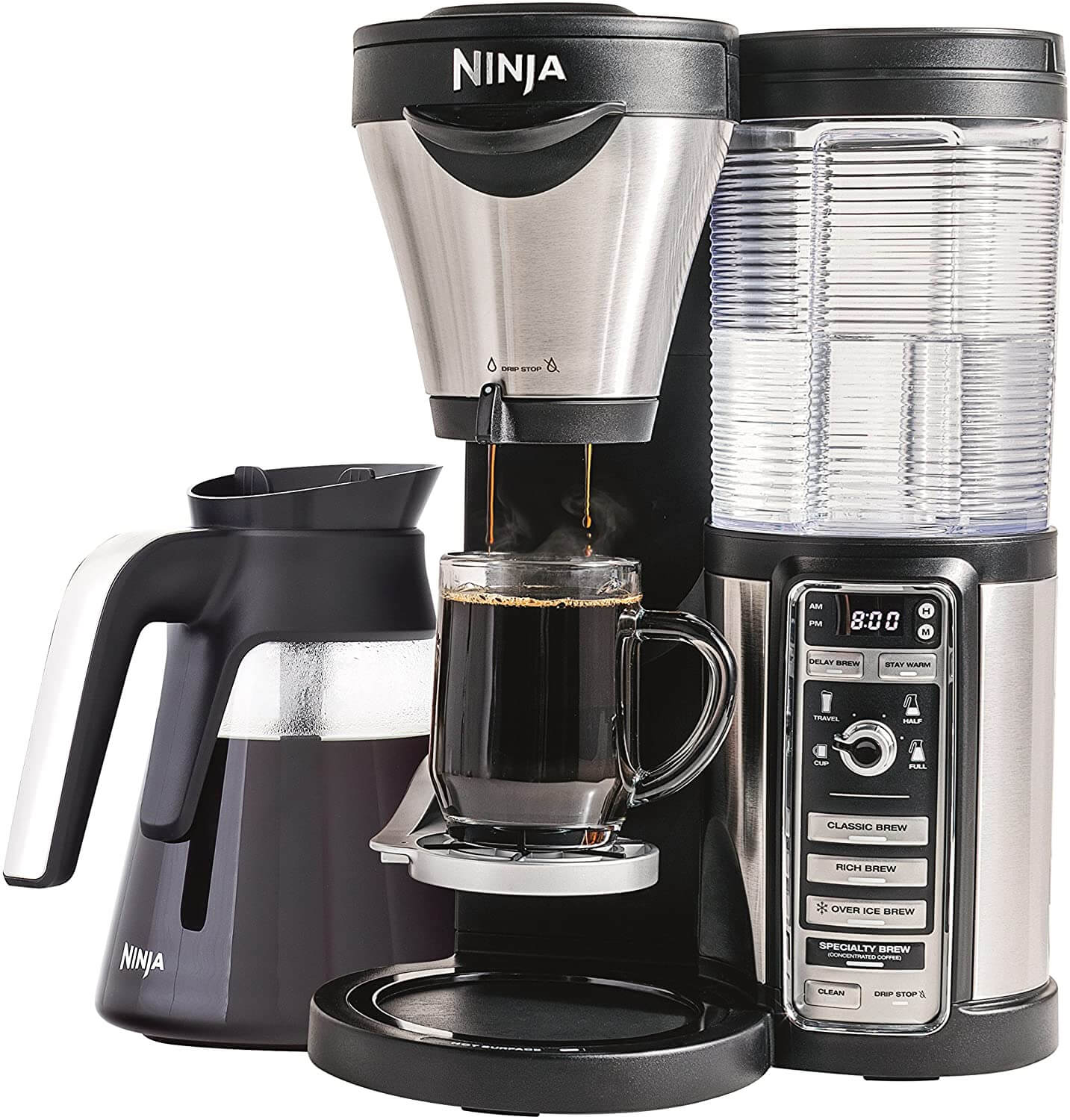 Ninja CF080Z Coffee Maker with Four Brew Sizes