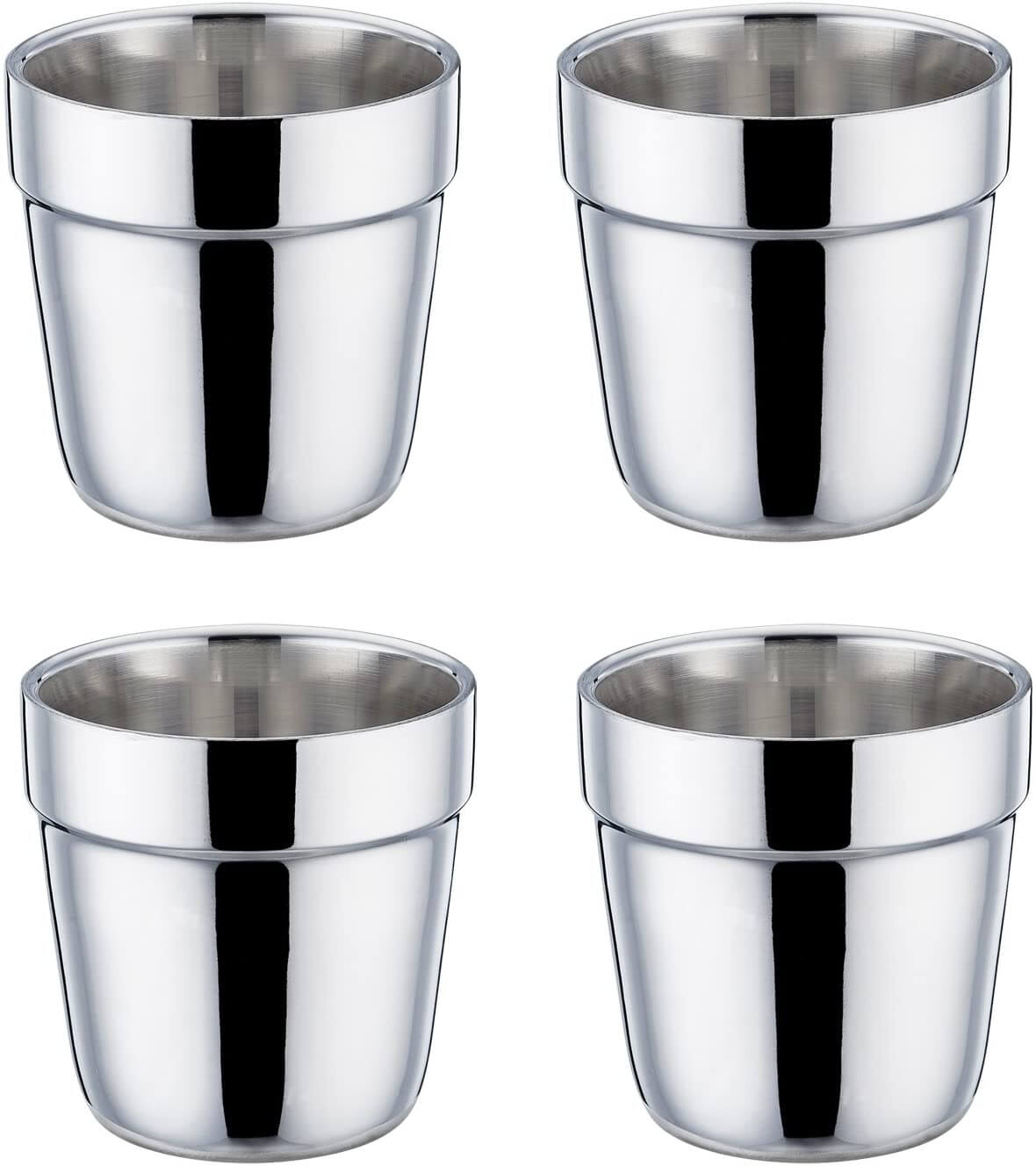 TeamFar Set of Four Espresso Cups TeamFar Set of Four Espresso Cups