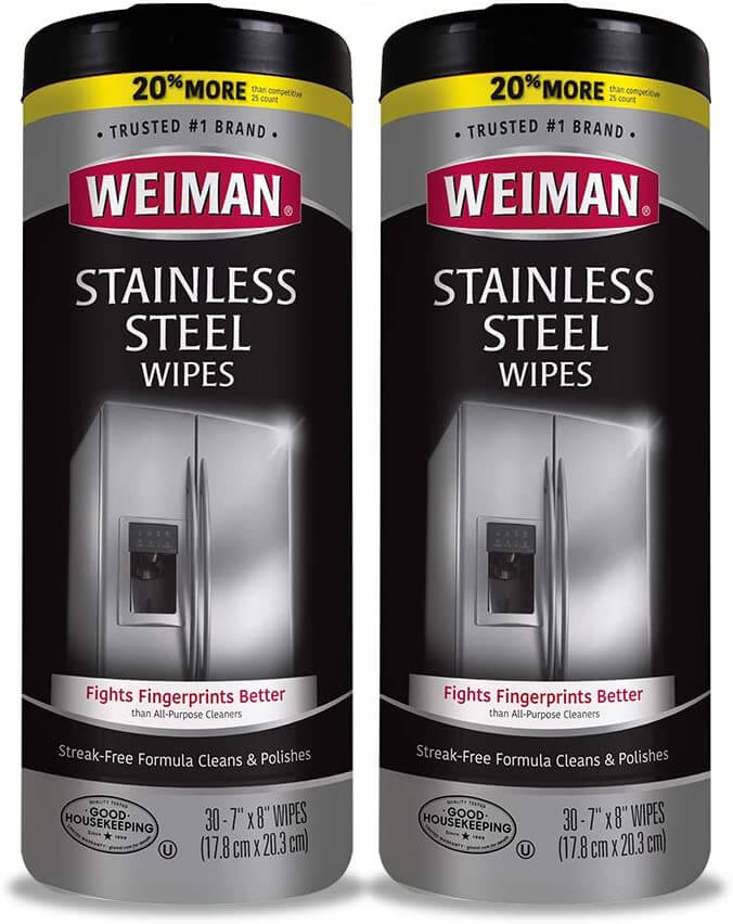 Weiman Stainless Steel Cleaning Wipes