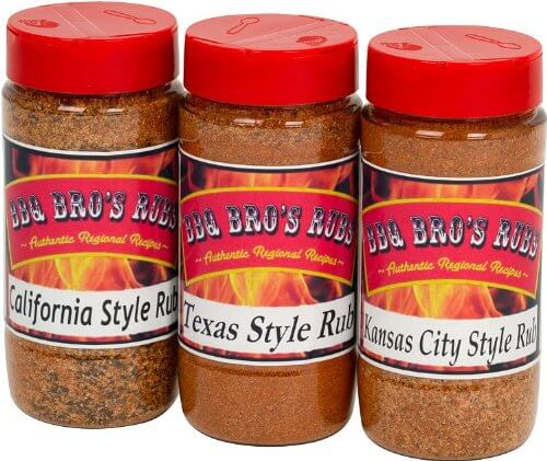 BBQ BROS RUBS {Western Style} - Ultimate Barbecue Spices Seasoning Set