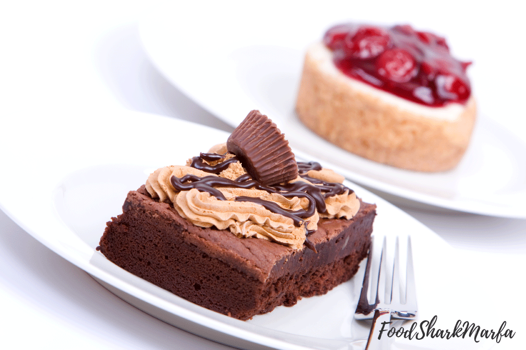 Chocolate-fudge-brownie-and-cheesecake