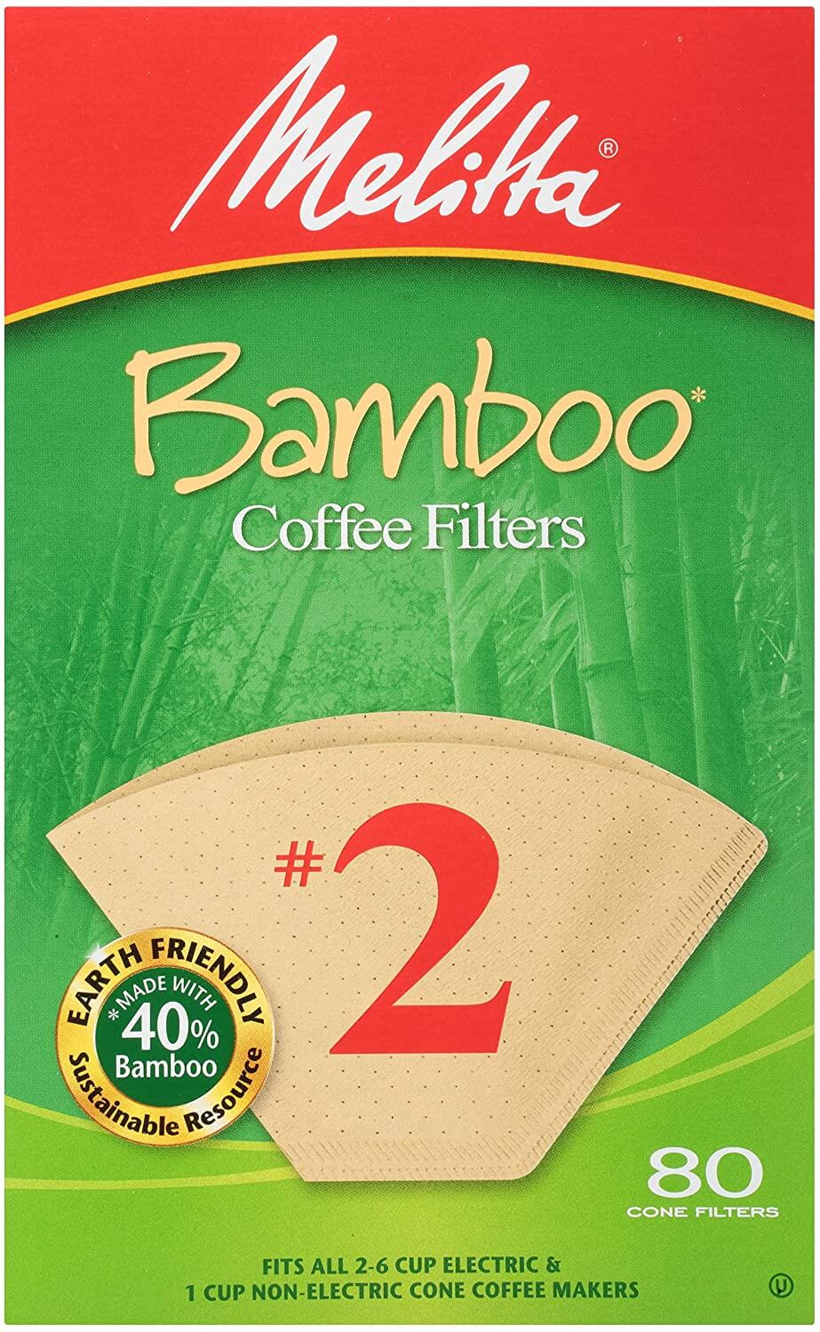 Melitta Bamboo Coffee Filters