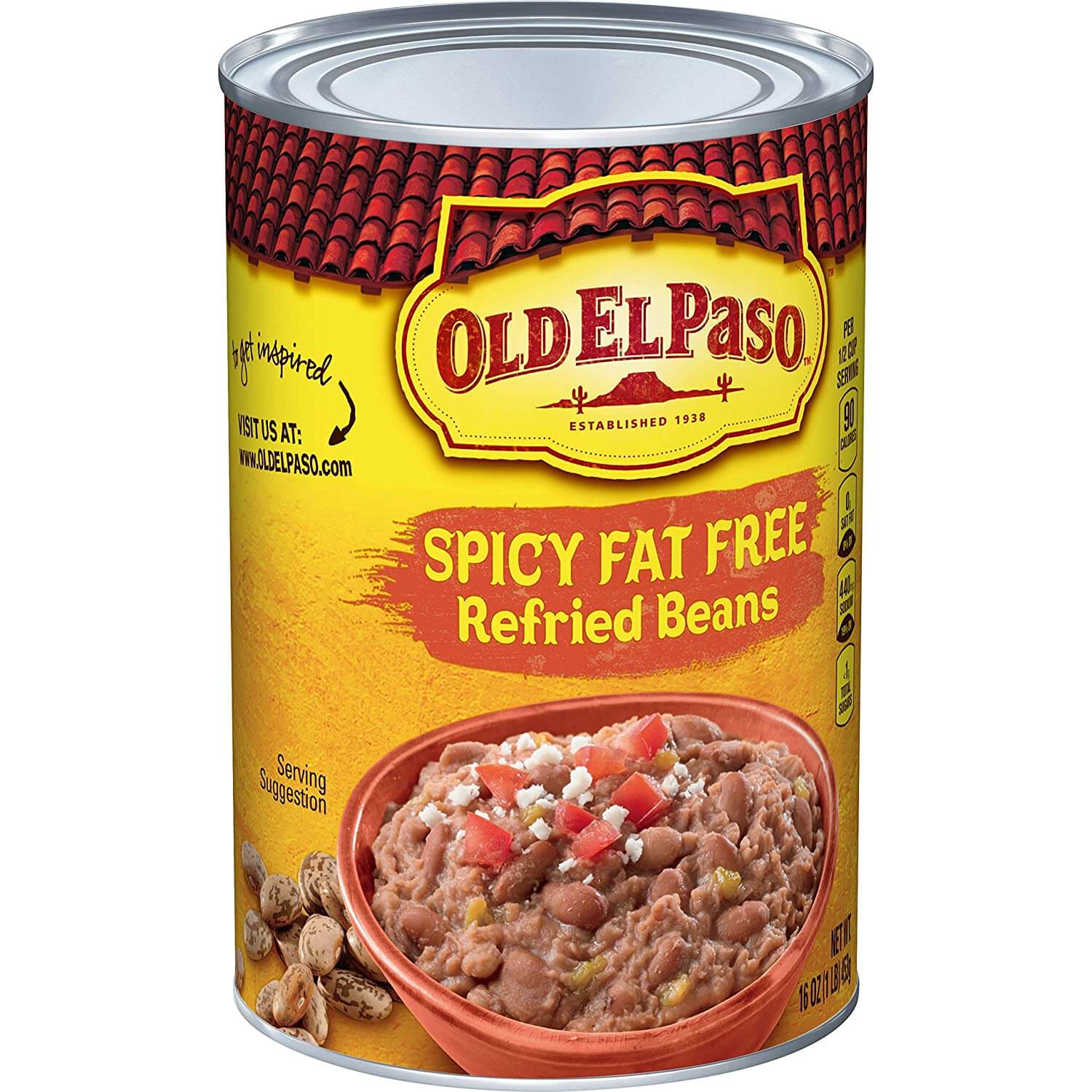 Old El Paso Refried Spicy Beans